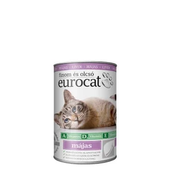 EuroCat konzerv 415g májas