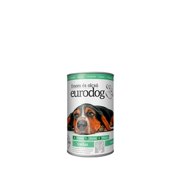 EuroDog konzerv 415g vadas