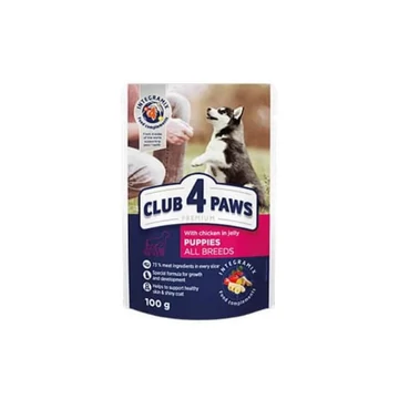 CLUB4PAWS Puppy alutasakos 100g csirkés