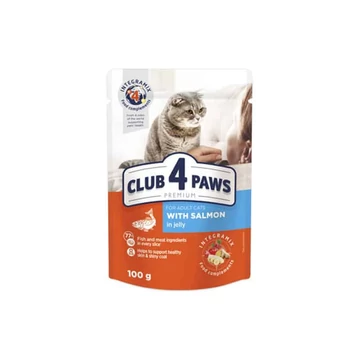 CLUB4PAWS alutasakos 100g lazacos