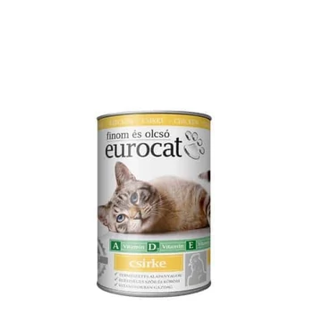 EuroCat konzerv 415g baromfis