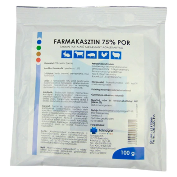 Farmakasztin 75% por 100g